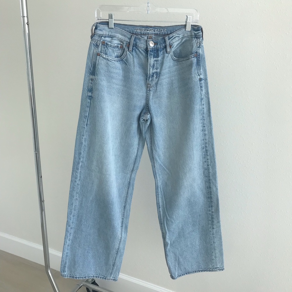 American Eagle ‘90s Wide Leg Baggy Jeans - Picture 2 of 7